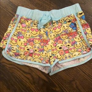 Justice Emoji shorts! size 8/10
